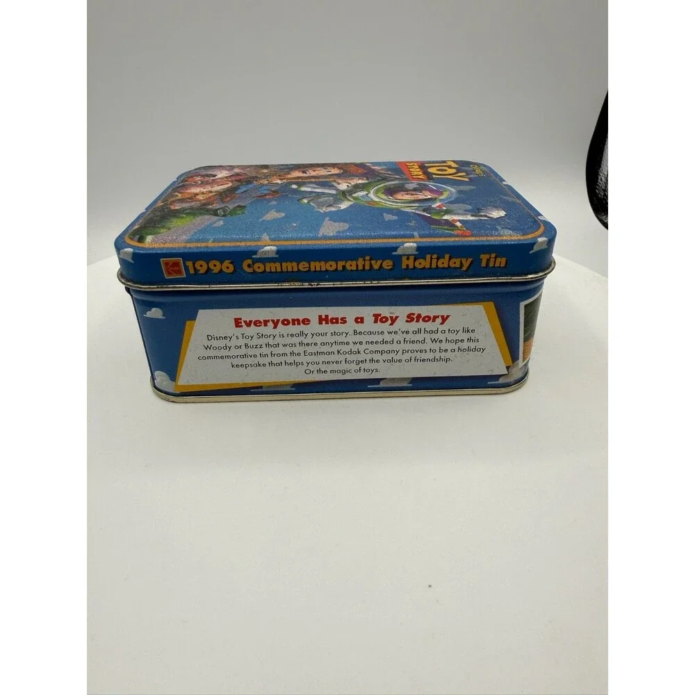 1996 TOY STORY COMMEMORATIVE HOLIDAY TIN